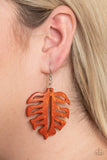 Paparazzi Accessories - Shake Your PALMS PALMS - Orange Earring