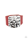 Paparazzi Accessories - Brighten Up - Red Wrap Bracelet
