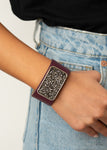 Paparazzi Accessories - Interstellar Shimmer - Purple Bracelet