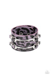 Safari Scene - Purple Bracelet - Paparazzi Accessories