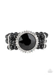 Speechless Sparkle - Black Bracelet - Paparazzi Accessories