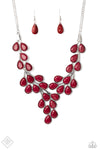 Paparazzi Accessories - Eden Deity - Red Necklace