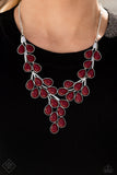 Paparazzi Accessories - Eden Deity - Red Necklace