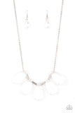 Paparazzi Accessories - HEIR It Out - White Necklace