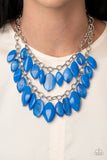 Paparazzi Accessories  - Palm Beach Beauty - Blue Necklace