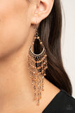 Paparazzi Accessories - Metro Confetti - Copper Earring