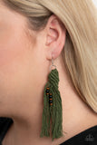 Paparazzi Accessories - Beach Bash - Green Earring