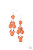 Paparazzi Accessories  -"Superstar Social - Orange Earring