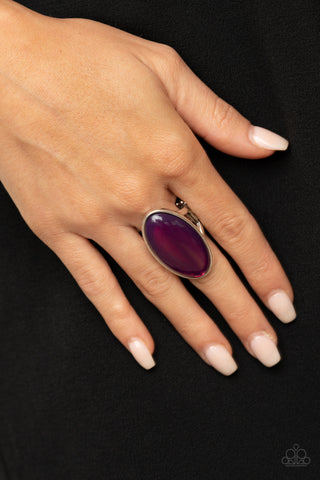 Paparazzi Accessories - Mystic Moon - Purple Ring