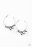 Paparazzi Accessories - Dazzling Downpour - Silver Earring