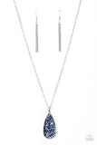 Paparazzi Accessories - Daily Dose of Sparkle - Blue Necklace