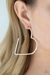 Paparazzi Accessories - I HEART a Rumor - Rose Gold Earring