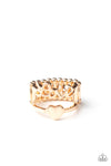 Paparazzi Accessories - Heartstring Harmony - Gold Ring