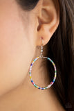 Paparazzi Accessories - Colorfully Curvy - Multi Earring