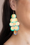 Paparazzi Accessories - Sequin Seeker - Sequin Gold Earring