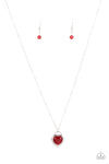 Paparazzi Accessories - A Dream is a Wish Your Heart Makes - Red Necklace