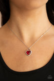 Paparazzi Accessories - A Dream is a Wish Your Heart Makes - Red Necklace