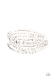 Paparazzi Accessories - Head-Turning Twinkle - White Bracelet