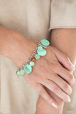 Spring Goddess - Green Necklace & Bracelet: Springtime Springs - Green (SET)