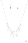 Paparazzi Accessories - Stellar Stardom - Silver Necklace