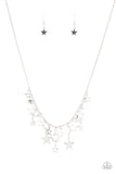 Paparazzi Accessories - Stellar Stardom - Silver Necklace