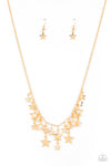 Paparazzi Accessories - Stellar Stardom - Gold Necklace