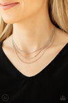 Subtly Stunning - Silver  Necklace