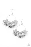 Paparazzi Accessories - Flirty Florets - Silver Earring