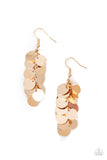 Paparazzi Accessories - Hear Me Shimmer - Gold Earring