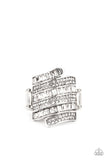 Paparazzi Accessories - Hear Me UPROAR - White Ring