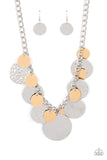 Paparazzi Accessories - Industrial Grade Glamour - Silver Necklace