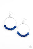 Paparazzi Accessories - Let It Slide - Blue Earring