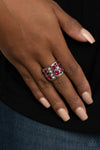 Paparazzi Accessories - High Roller Royale - Pink Ring