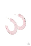 Paparazzi Accessories - A Chance of RAINBOWS - Pink Earring