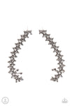 Paparazzi Accessories  - There Be LIGHTNING - Black Ear Crawler Earring