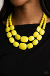 Paparazzi Accessories - Resort Ready - Yellow Necklace