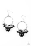 Paparazzi Accessories - Delectably Diva - Black Earring