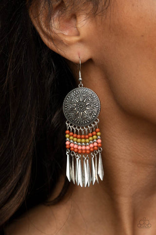 Paparazzi Accessories  - Sun Warrior - Multi Earring