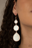 Paparazzi Accessories - Progressively Posh - Rose Gold Earring