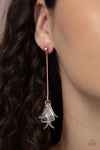 Paparazzi Accessories - Keep Them In Suspense - Copper Earring