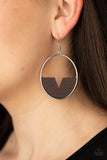 Paparazzi Accessories - Island Breeze - Brown Earring