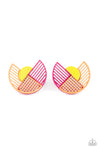 Paparazzi Accessories - Its Just an Expression - Pink Earring