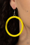 Paparazzi Accessories - Beauty and the BEACH - Yellow Earring