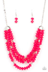 Paparazzi Accessories - Best POSH-ible Taste - Pink Necklace