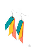 Paparazzi Accessories - Suede Shade - Multi Earring