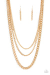 Paparazzi Accessories - Chain of Champions - Gold Necklace