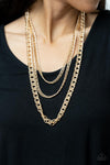 Paparazzi Accessories - Chain of Champions - Gold Necklace