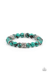 Paparazzi Accessories - Garden Zen - Green Bracelet