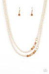Paparazzi Accessories  - Poshly Petite - Gold Necklace