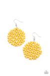 Paparazzi Accessories - Summer Escapade - Yellow Earring